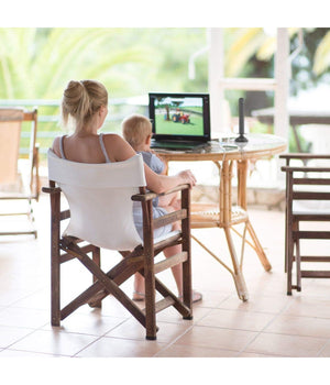 Antenna Tv Portatile Per Auto Camper Suv Barca Camper Dvb-t 25 Dv Con Calamita         