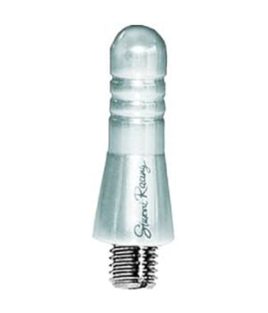 Antenna Universale Alluminio Per Auto Design Sportivo Con Adattatori M4 M5 M6         