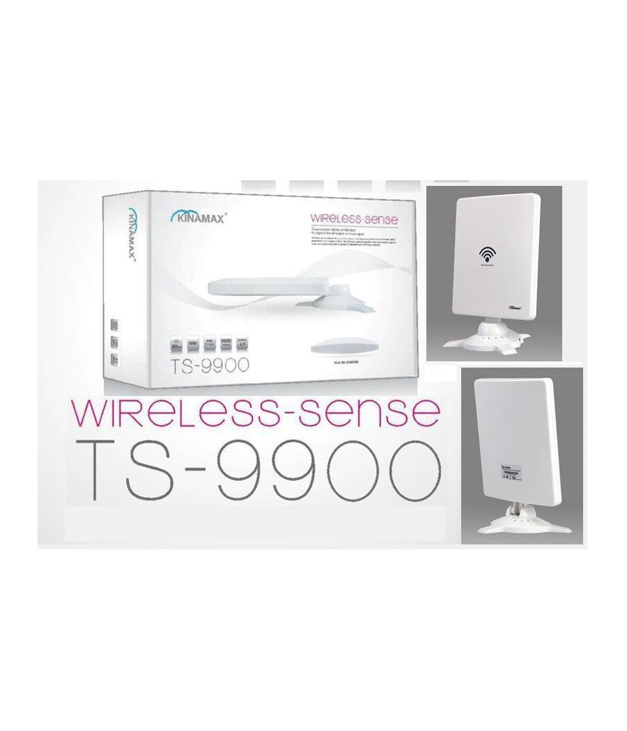 Antenna Wifi Ultra Potente Ricevitore Segnale Wireless Usb Ralink Kinamax Ts-990         