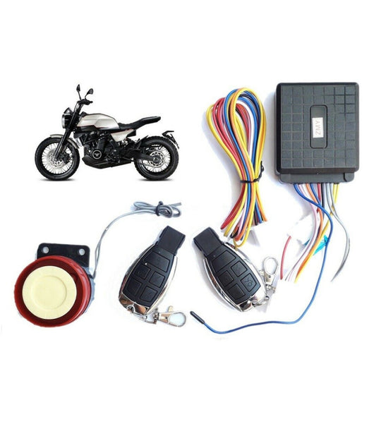 Antifurto Allarme Per Moto Con Telecomando Universale Sicurezza Sirena Scooter         