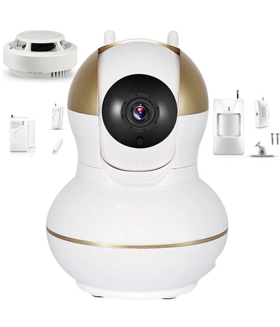 Antifurto Allarme Wireless Controllo Remoto Telecamera Ip Sensore Porte Finestre         