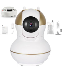 Antifurto Allarme Wireless Controllo Remoto Telecamera Ip Sensore Porte Finestre         