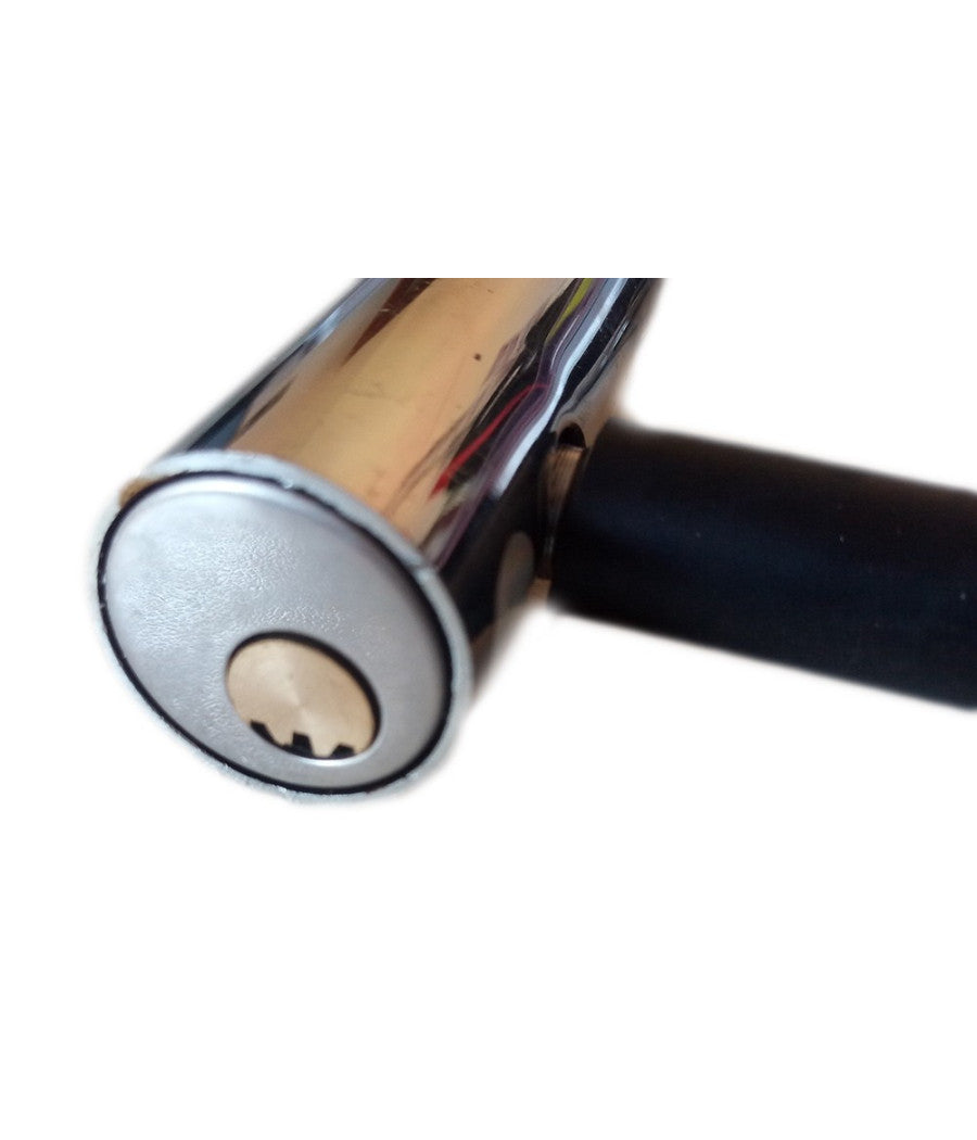 Antifurto Blocca Ruote Moto Casco Scooter Bici Lucchetto Catenaccio A Forma U         