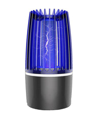 Antizanzare Elettrica Fotocatalitico 360° Portatile Luce Viola Alimentatore Usb         