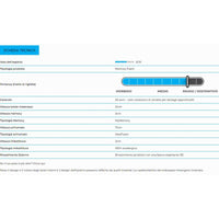 Antoinette materasso 21cm in memory foam MyMemory - 160x200