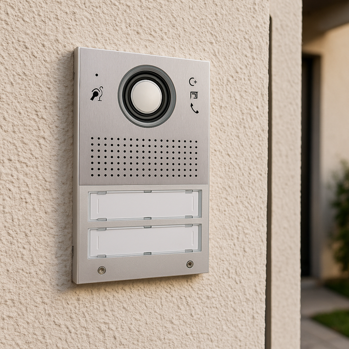 Modulo frontale audio video teleloop grigio vimar pixel 41105.01