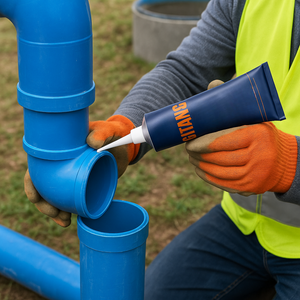 Adesivo trasparente gitang plus incollaggio tubi plastica pvc a pressione 125gr