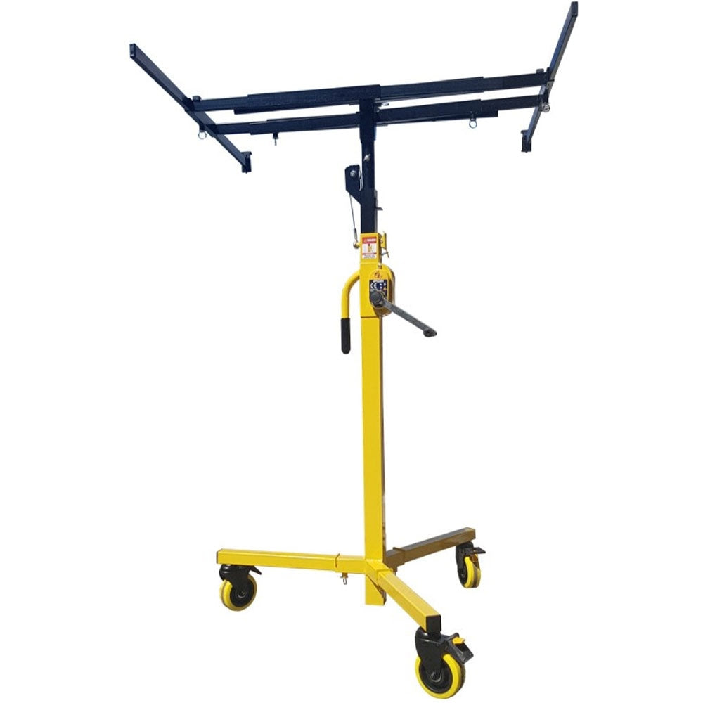 ALLINOX Carrello Alzalastre 4 MT Per Cartongesso Solleva Pannelli 50 Kg