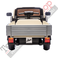 Triciclo Elettrico Piaggio Ape Car Per Bambini -Beige