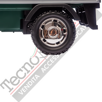 Triciclo Elettrico Piaggio Ape Car Per Bambini -Verde