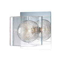 LÚZETE - APLIQUE 1L BARBARA CRISTAL