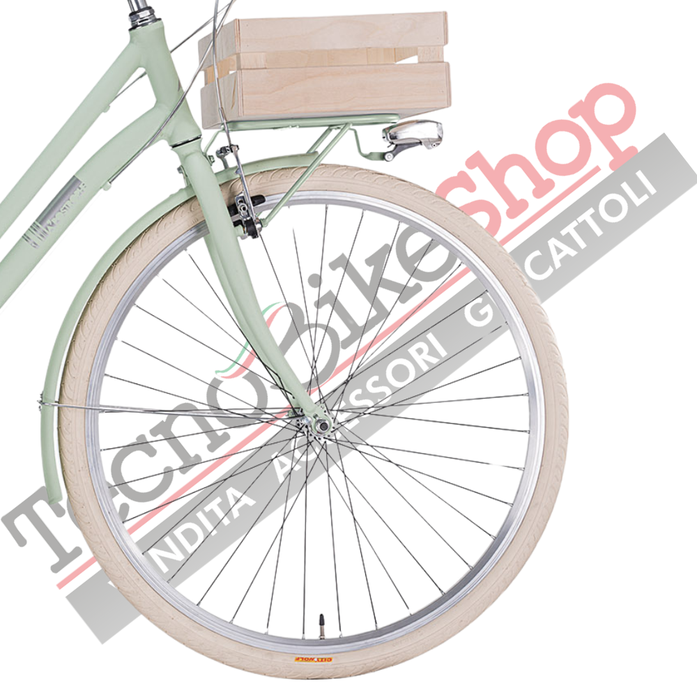 Bicicletta MBM UNISEX  APOSTROPHE  28 pollici 7V colore Verde Menta
