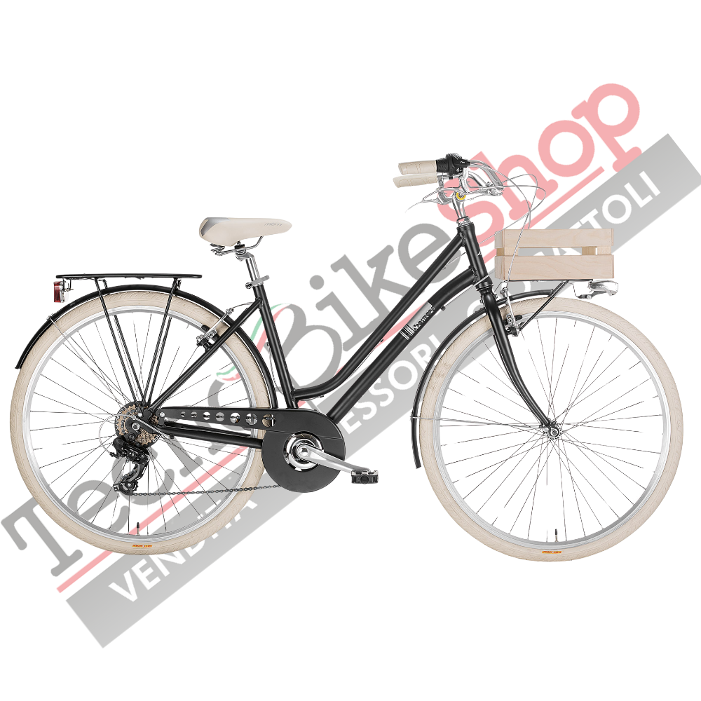 Bicicletta MBM UNISEX  APOSTROPHE  28 pollici 7V colore Nero