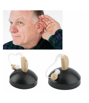 Apparecchio Acustico Regolabile Usb Ricaricabile In Ear Amplificatore Acustico         