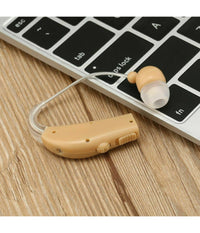 Apparecchio Acustico Regolabile Usb Ricaricabile In Ear Amplificatore Acustico         