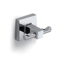 Appendiabiti a doppio gancio Gedy in acciaio cromato | Olimpo