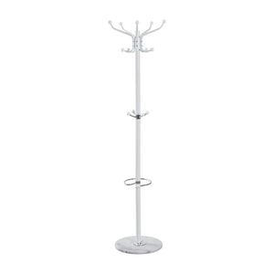 Appendiabiti Cory In Metallo Bianco Dimensione 43x37x174cm