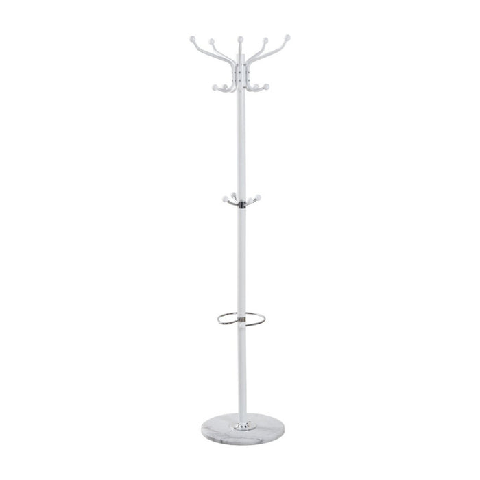 Appendiabiti Cory In Metallo Bianco Dimensione 43x37x174cm