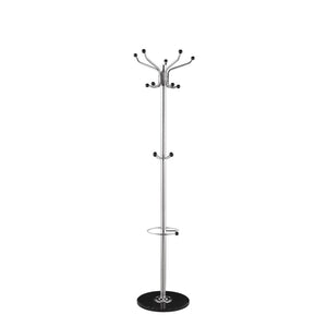 Appendiabiti Cory In Metallo Silver Dimensione 43x37x174cm