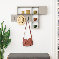 Appendiabiti da parete Game colore cashmere