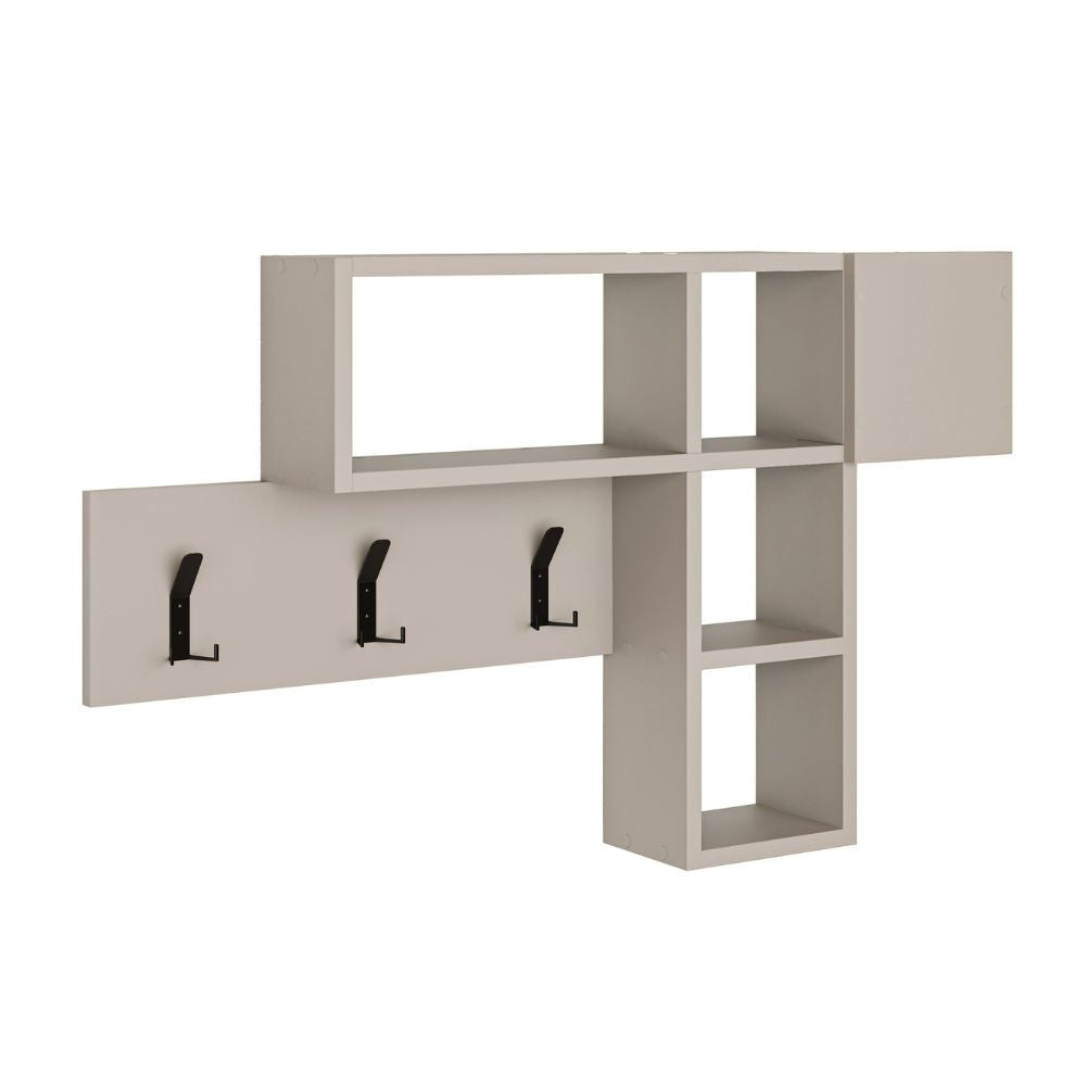 Appendiabiti da parete Game colore cashmere