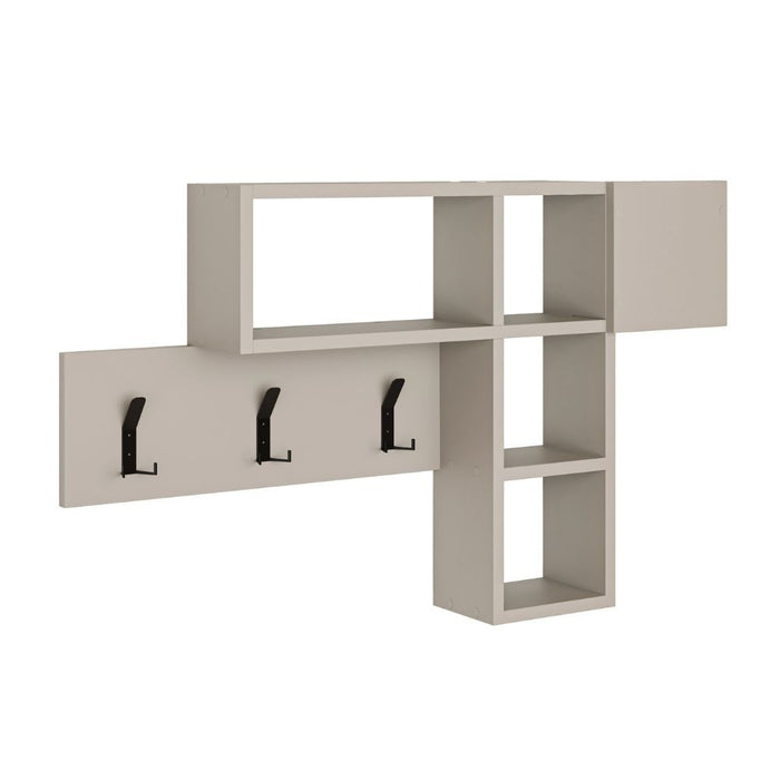 Appendiabiti da parete Game colore cashmere