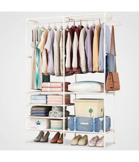 Appendiabiti Da Pavimento Armadio Interni Stendino Girevole Gancio 180x36x170 Cm         