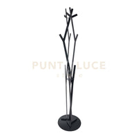 appendiabiti da terra di design uty Nero in Ferro 29,7x177,8Hcm