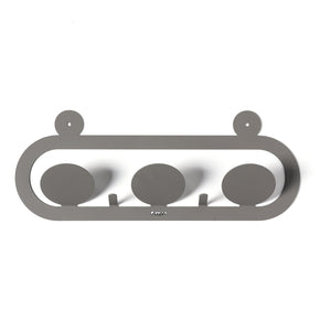 appendiabiti di design frog Bianco marmo in Ferro 40x15,5h cm