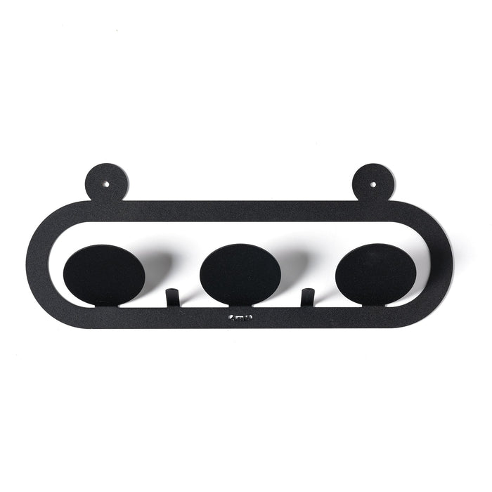 appendiabiti di design frog Fango in Ferro 40x15,5h cm