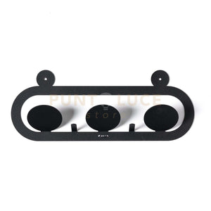 appendiabiti di design frog Nero in Ferro 40x15,5h cm