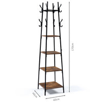 IDMarket - Appendiabiti di design industriale TIANO