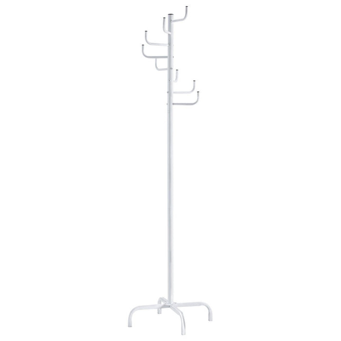 Appendiabiti Jeff In Metallo Bianco Dimensione 50x50x176cm