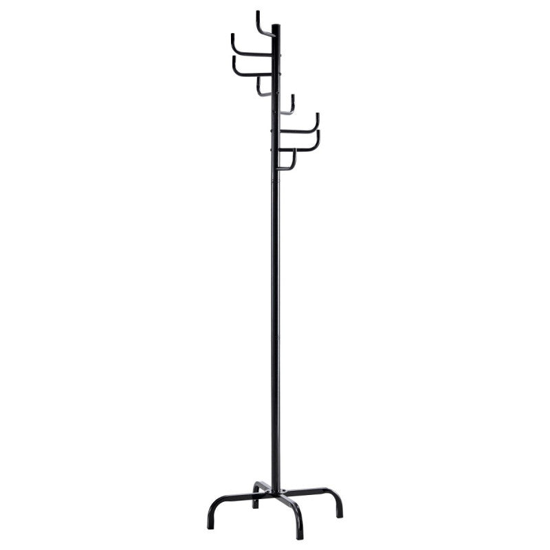 Appendiabiti Jeff In Metallo Nero Dimensione 50x50x176cm