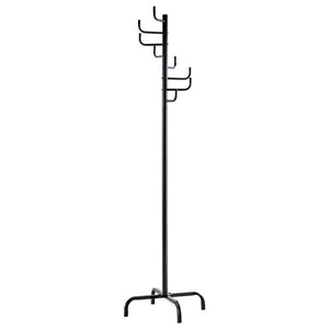 Appendiabiti Jeff In Metallo Nero Dimensione 50x50x176cm