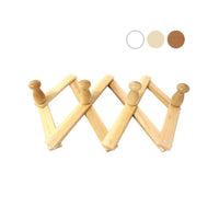 Appendiabiti Legno Estens.Posti 4 Bianco Xtra