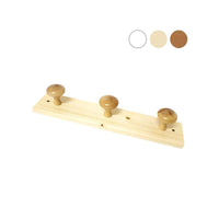 Appendiabiti Legno Posti 3 Noce Xtra