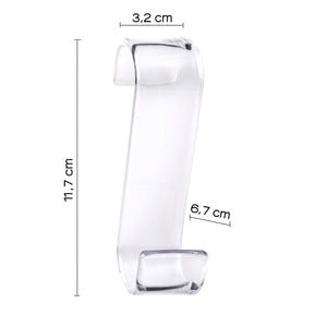 Appendiabiti termoarredo mago trasparente | discreto e funzionale