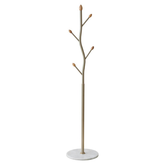 Appendiabiti Roland In Metallo Tortora Dimensione 37x37x170cm