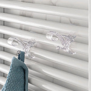 Appendini per termoarredo trasparenti in set da 2 pezzi