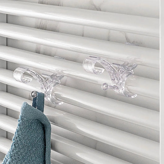 Appendini per termoarredo trasparenti in set da 2 pezzi