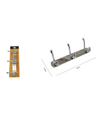 Appendino Appendi Porta Asciugamani Con 3 Ganci Doppio Bagno Diamante 52173         