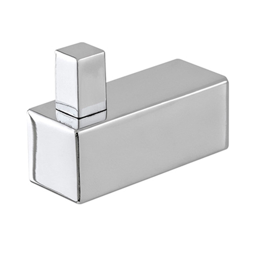 Appendino bagno a muro in acciaio cromato  Unica