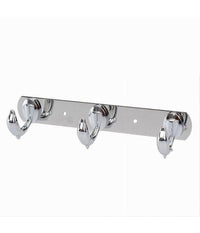 Appendino Con 3 Ganci A Delfino Parete Multiuso Acciaio Viti 24.5 Cm 52179         