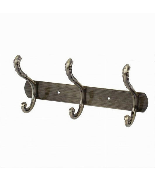 Appendino Con 3 Ganci A Farfalla Parete Multiuso Viti 25x5.5cm 52184 Appendiabiti         