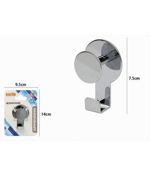 Appendino Ganci Appendi Porta Asciugamano 1 Posto Doppio Bagno Casa Cromato 59760         