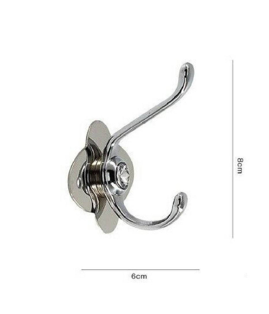 Appendino Gancio Appendi Abiti Porta Asciugamano 1 Posto Bagno Diamante 52172         