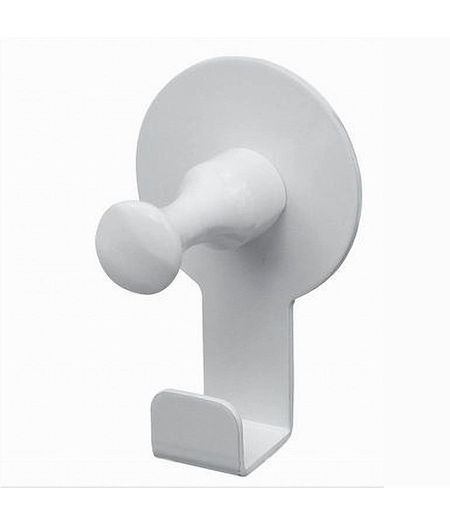 Appendino Gancio Appendi Porta Asciugamano 1 Posto Bagno Casa Bianco 7.5cm 59755         
