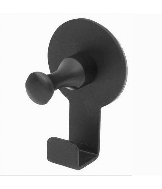 Appendino Gancio Appendi Porta Asciugamano 1 Posto Bagno Casa Nero 7.5 Cm 59750         