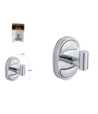 Appendino Gancio Appendi Porta Asciugamano 1 Posto Bagno Ovale 7 X 5 Cm 52004         